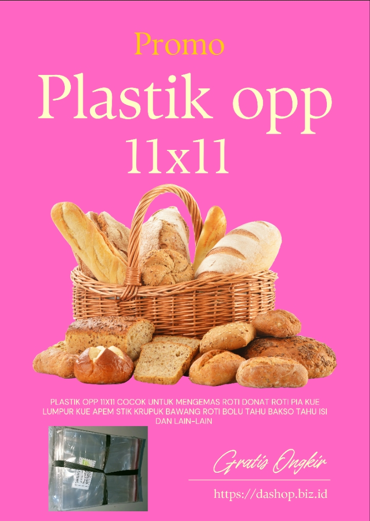 Promo Spesial Plastik OPP 11x11